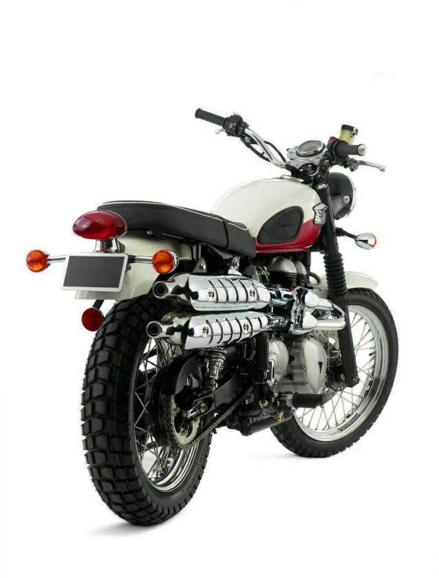 Triumph store scrambler 2006